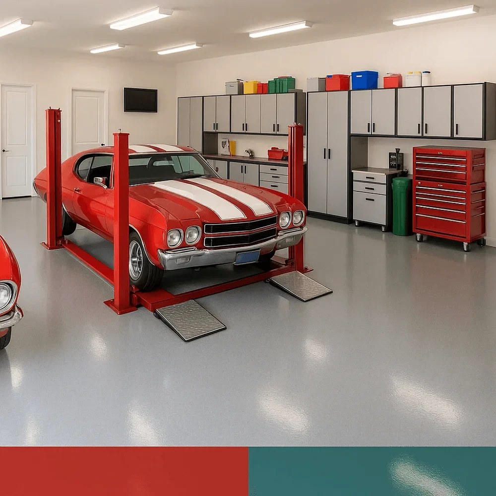 Commercial Epoxy Garage Flooring