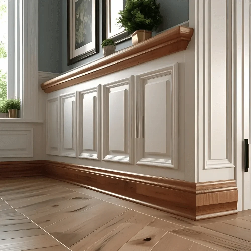 Residential Wooden Floor Skirting